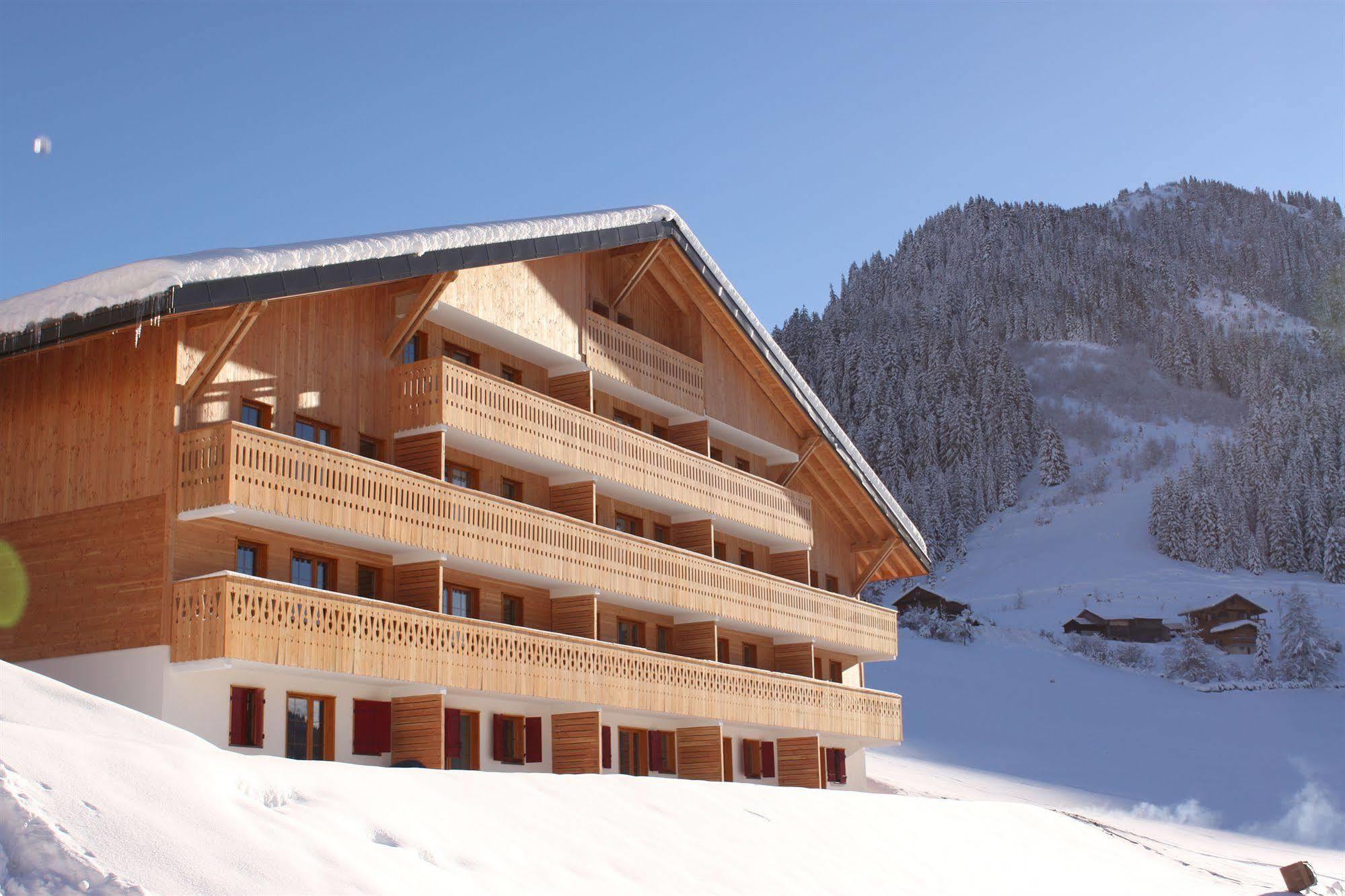 Résidence Néméa Le Grand Ermitage Châtel Exterior foto