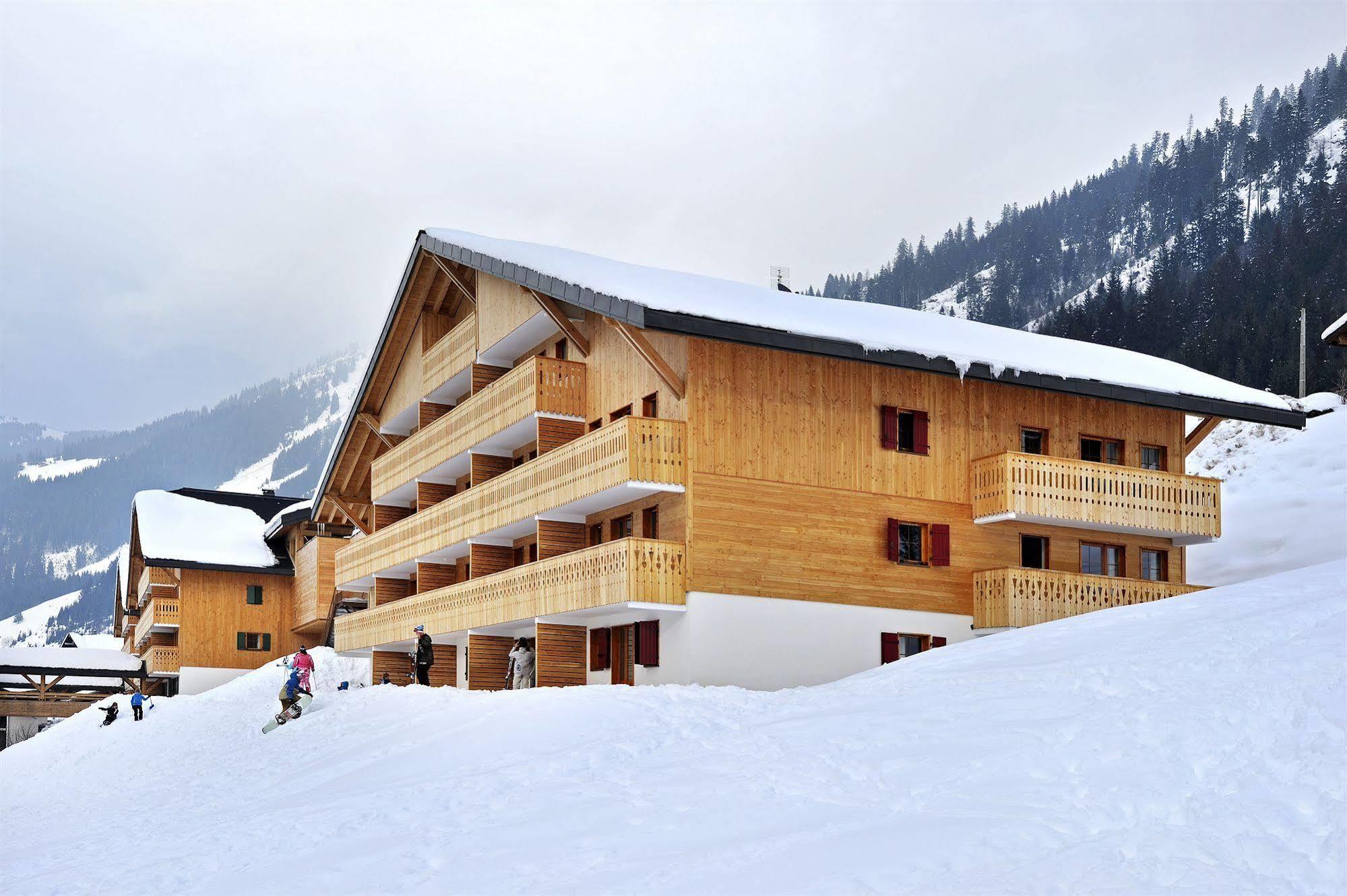 Résidence Néméa Le Grand Ermitage Châtel Exterior foto