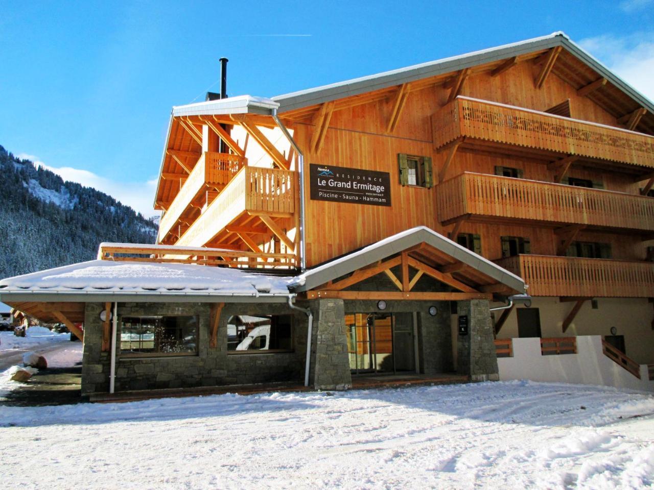 Résidence Néméa Le Grand Ermitage Châtel Exterior foto