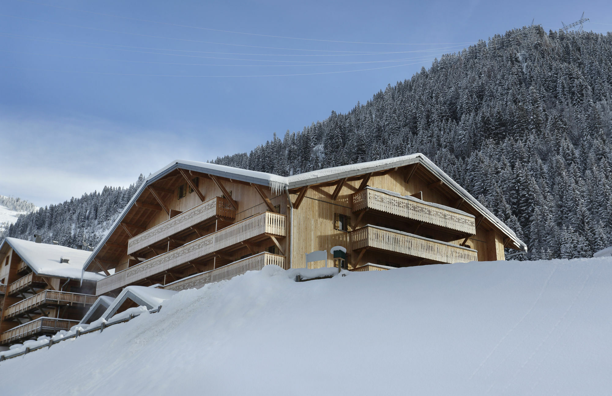 Résidence Néméa Le Grand Ermitage Châtel Exterior foto